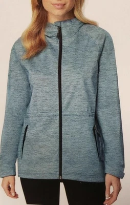 Chaqueta 32 Degrees Cool Para Mujer Con Capucha Cremallera Completa TALLA M COLOR VERDE AZULADO INDIO Foto 1 de 3