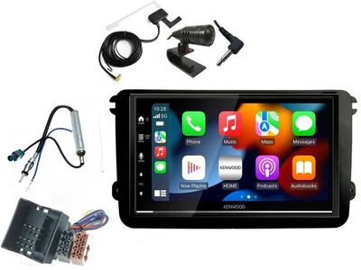 Kenwood Multimedia Receiver DAB BT Apple Car Play Android Auto für VW Polo 6R - Bild 1 von 4