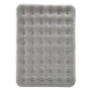 Wildtrak Queen Inflatable Air Mattress 198cm Single Coil Waterproof AirBed Grey - Picture 1 of 2
