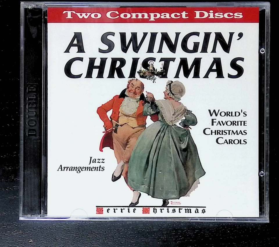 CD Swingin Christmas Worlds Favorite Carols 1993 Intersounds Sealed Foto 1 de 2