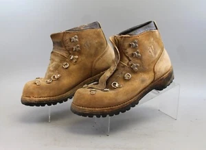 BOTAS DE SENDERISMO DE COLECCIÓN DE CUERO MARRÓN VASCO CON CORDONES PARA HOMBRE TALLA 7,5M - Imagen 1 de 9