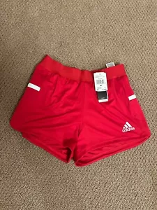 NWT Adidas Mens Red Lined Running Shorts Medium - Picture 1 of 4