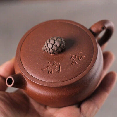 Traditional Craft Health Care Real Yixing Zisha Jiangpo Clay Tea Pot Handmade - Image 1 of 4