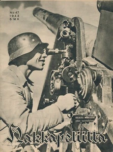 Revista Finlandia tiempos de guerra Hakkapeliitta 1943 #47 - Segunda Guerra Mundial - Artillería alemana - Imagen 1 de 2