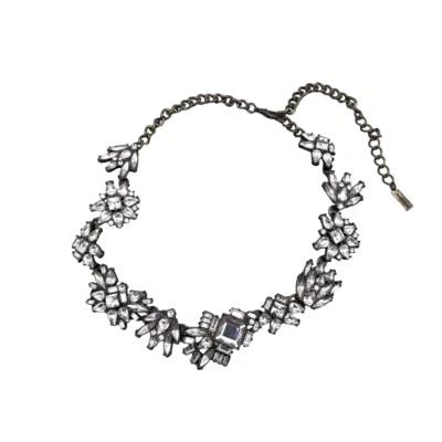 Collar de cristal floral con cierre de langosta de 18 a 21 pulgadas Foto 1 de 4