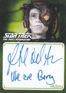 ARCHIVOS E INSCRIPCIONES STAR TREK TNG - A23 JONATHAN DEL ARCO INS AUTÓGRAFO - Imagen 1 de 1