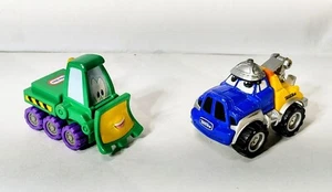 Vintage Little Tikes Green Car Diecast Vehicle Metal Toy Yellow Purple Wheels - Picture 1 of 2