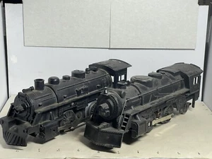 Vintage Marx Pair Of Caboose Cars 490 & 666 Set Of 2 Untested - Picture 1 of 8