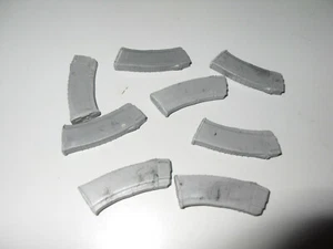 Custom Made 1/6 Scale 8 Resin AK (30 Round) Magazines with Ridges Pouch Stuffers - Picture 1 of 5