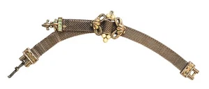  Victorian Bronze Mesh Women Bracelet  - Picture 1 of 11
