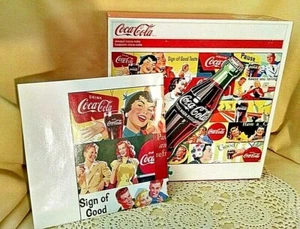 COKE PUZZLE ALWAYS COCA COLA 1000 PC BUFFALO GAMES 2010 BONUS POSTER OPEN BOX. - Picture 1 of 8