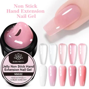 BORN PRETTY Nicht Klebende Oberfläche Erweiterung Nagellack Skulptieren Gellack - Bild 1 von 22