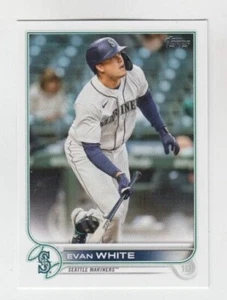 (10) Evan White 2022 TOPPS SERIES 2 CARD LOT #602 SEATTLE MARINERS - Picture 1 of 1