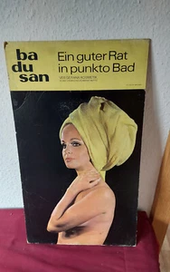 GDR advertising; VEB Gerana cosmetics; Ba Du San; cardboard advertising - Picture 1 of 3