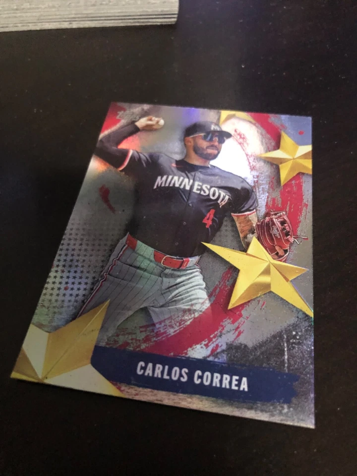 2025 Topps Series 1 - Stars of Mlb Carlos Correa #SMLB-28 - Image 1 of 1