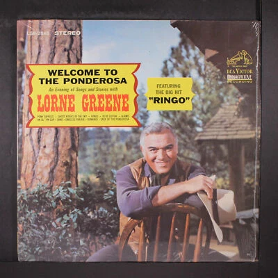 LORNE GREENE: welcome to the ponderosa RCA 12" LP 33 RPM - Image 1 of 2