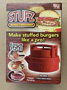 NEW Stufz Stuffed Burget Press Hamburger Patty Maker, As Seen on TV - Picture 1 of 2