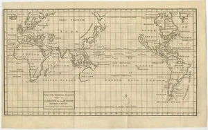 Antique Map of the World by Anson (1749) - Picture 1 of 1