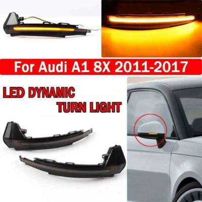 Luz indicadora de espejo retrovisor dinámico LED para Audi A1 8X 2011-2018 19 Foto 1 de 4