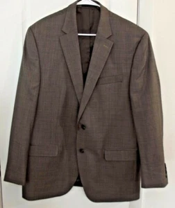 CHAPS SPORTMANTEL Sakko ~ Herren Größe 42R ~ WOLLE Anzug Mantel Zwei Knopf Blazer - Bild 1 von 8