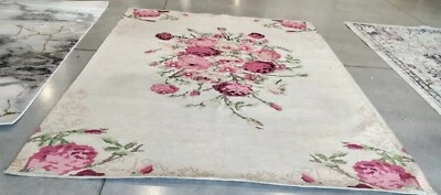 Alfombra de manchas traseras BEIGE/ROJO 9' X 12', precio reducido 1172745244 CLV115B-9 Foto 1 de 4