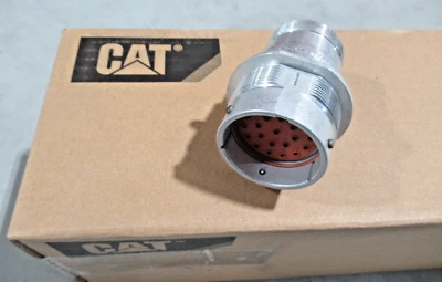 CAT Caterpillar Skid Steer Auxiliary Connector 23 Pos Machine Side (OEM) *NEW* - Image 1 of 4