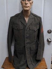 WWII/2 USMC 1st Marine Division SGT J. Koslk dress green tunic