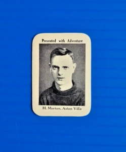 1934 D.C. THOMSON/ADVENTURE FOOTBALLERS HUNT THE CUP-(H MORTON ASTON VILLA) - Picture 1 of 2