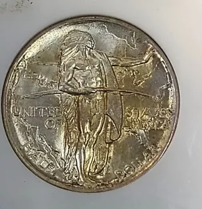1926 S OREGON TRAIL COMMEMORATIVE SILVER HALF DOLLAR! GRADED MS64 BY NGC! - Picture 1 of 4