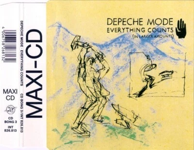 Depeche Mode – Everything Counts (In Larger Amounts) 3-Trk DE CD Single 1988 Foto 1 de 3