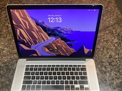 Apple Macbook Pro 15" Mid 2015 A1398 Retina I7 2.5GHz Quad Core 16GB 512 GB SSD - Image 1 of 4