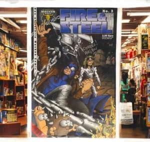 SIGNED FIRE & STEEL Das offizielle WACKEN Comic 2004 No. 3 von Oidium Comics - Picture 1 of 7