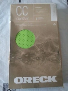 Oreck AK1CC6A SaniSeal Allergen Vacuum Cleaner Bags 6 Pack New in Open Box - Picture 1 of 6