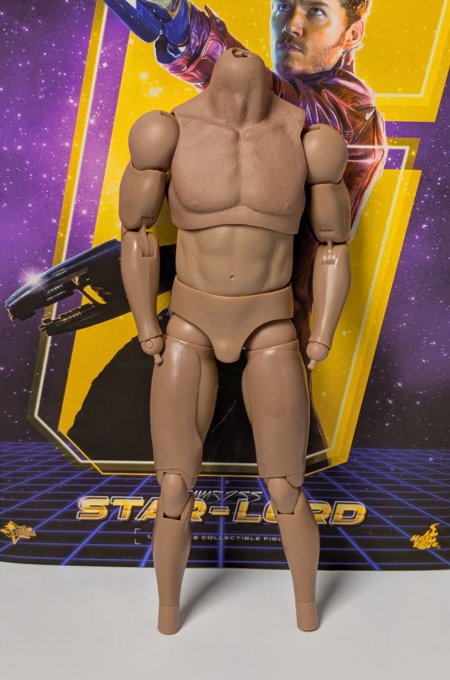 Hot Toys MMS255 Guardians Galaxy STAR LORD action figure 1/6 scale Body only - Image 1 of 2