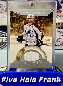 2022-23 Upper Deck Trilogy Peter Forsberg Generations Jersey /99 #TG-12A HoF - Picture 1 of 3