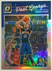 Paul George 2016 Donruss Optic Silver Prizm 1st Year Optic SP FREE SHIPPING!!