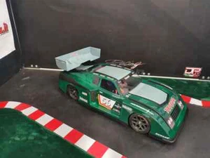 4004 DELTA PLASTIK TOYOTA CELICA BODY RC ARRMA VENDETTA 1/8 + WING INCLUDED - Picture 1 of 7