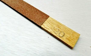 Emery Sanding Stick Flat 120 Grit Abrasive Filing High Quality Made in Germany - Picture 1 of 3