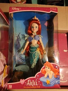 Disney's Princess Ariel Porcelain Doll Brass Key 2003 - Picture 1 of 3