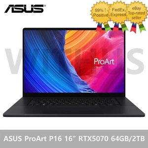 ASUS ProArt P16 H7606WP-ME042W 16" RTX5070 AI 9HX 370 64GB/2TB Win11 Laptop - Picture 1 of 7