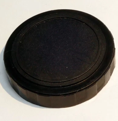 K slip on type PK Pentax Rear Plastic Lens Cap  vintage - Image 1 of 4