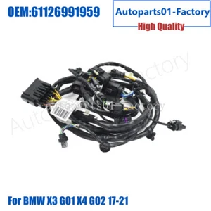 61126991959 One Piece Front Bumper Harness For BMW X3 G01 X4 G02 17-21 - Picture 1 of 5