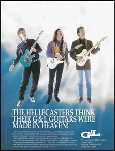 The Hellecasters Will Ray John Jorgenson Jeff Ross 1992 G&L Gitarre Werbung - Bild 1 von 3