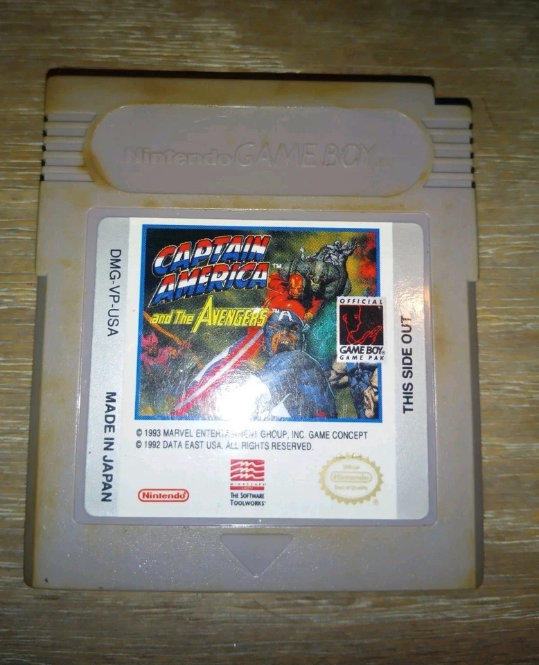 Captain America and The Avengers - Nintendo GAME BOY ADVANCED SP - Изображение 1 из 1