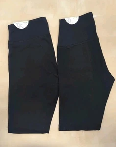 LOTTO 2 leggings donna Aerie Offline OG High & Reg Rise lunghi taglia M neri nuovi con etichette - Foto 1 di 12