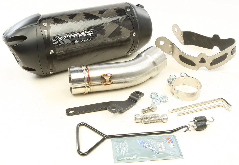 Two Brothers Racing [005-4290407-S1B] S1R Sistema Deslizable Fibra de Carbono Negro Foto 1 de 1