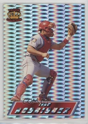 1995 Pacific Crown Collection Prisms Ivan Rodriguez #137 HOF - Image 1 of 2