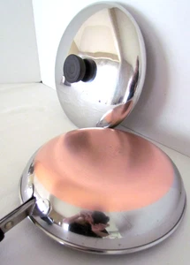 VINTAGE REVERE WARE ORIGINAL 8" OMELETT PFANNE MIT DECKEL ** SELTEN! - Bild 1 von 8