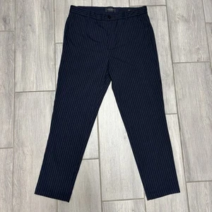 PacSun Slim Tapered Pants – Navy Pinstripe | Size 32 - Picture 1 of 5