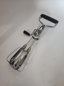 "Mejor batidor de huevos batidor de mano de colección acero inoxidable mango negro 11""" - Imagen 1 de 5